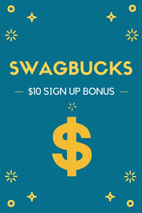$10 Sign Up Bonus Swagbucks