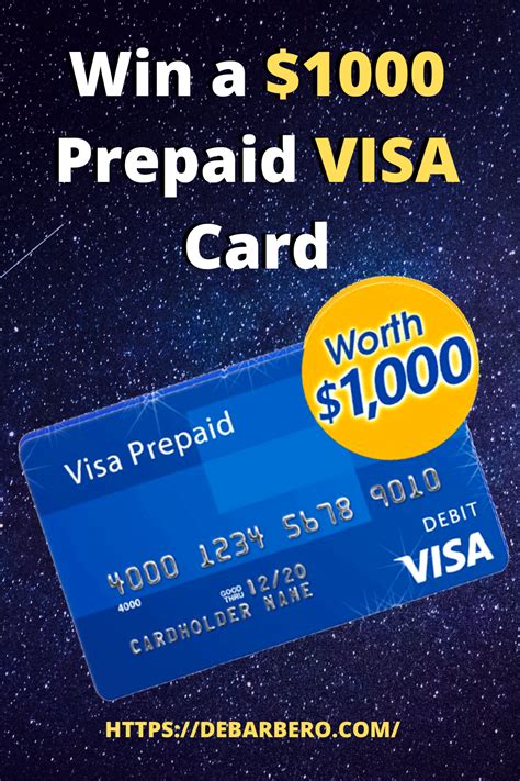 $1000 Prepaid Visa Card