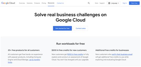 $300 Free Credit Google Cloud