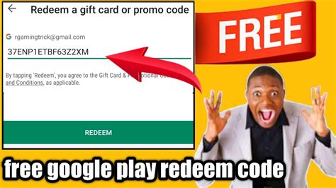 $50 Google Play Code Free