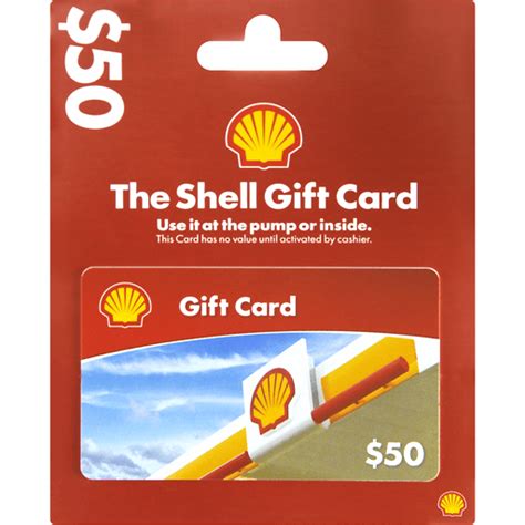 $50 Shell Gift Card