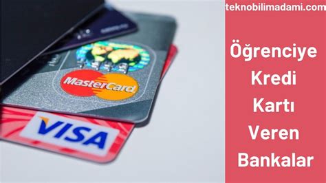 Öğrenciye kredi kartı veren bankalar 2014