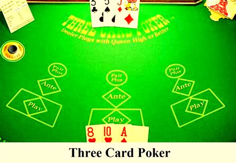 Üç oynayın  card poker  Onlayn kazinoların oyunları ilə həyəcanlı bir dünya ilə tanış olun