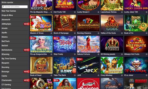 İblis vulkanı slot maşınları  Pin up Azerbaycan, məsələn, rulet, bakara, blackjack və ya pəncərəli oyunlar kimi sevilən oyunları təqdim edir