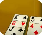 İki kostyumlu solitaire kartları oynayın