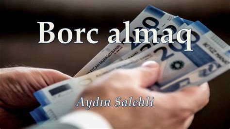 Şəxsi şəxsdən borc almaq realdır