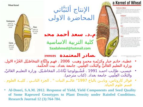 الانتاج النباتي في مصر 2017 pdf