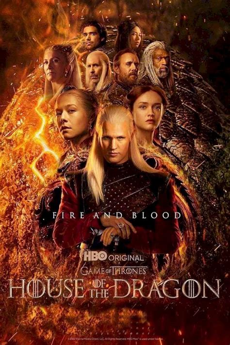 الطاقم الرئيسي الذي مثل بالمسلسل house of the dragon