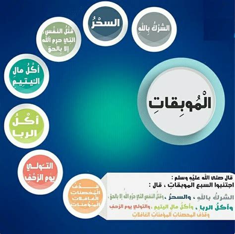 الكبائر في الاسلام بالترتيب pdf