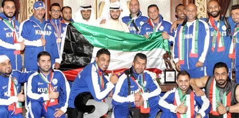اللاعبين الكويتيين في بطولة الخليج