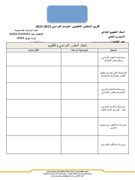 المجالس التعليمية pdf