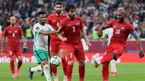 اهداف مباراة فلسطين والسعودية اليوم تويتر في نصف النهائي