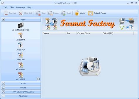 تحميل برنامج فورمات فاكتورى format factory 43 للكمبيوتر