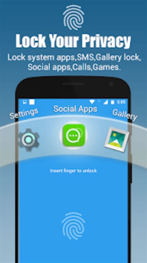 تحميل برنامج app lock real fingerprint pattern & password