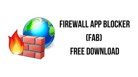 تحميل برنامج firewall app blocker
