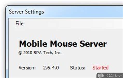 تحميل برنامج mouse server