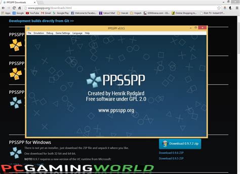 تحميل برنامج ppsspp للكمبيوتر 32 bit