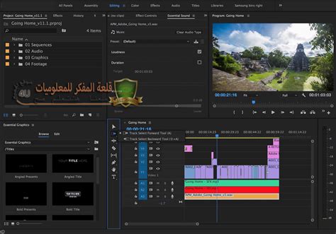 تحميل برنامج premiere pro cc 2019