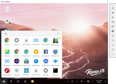 تحميل برنامج remix os