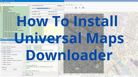 تحميل برنامج universal maps downloader مفعل