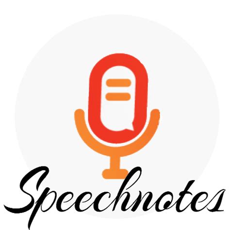 تحميل تطبيق speechnotes