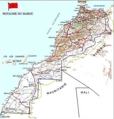 تحميل خريطة المغرب gps