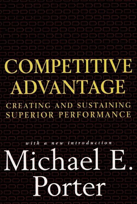 تحميل كتاب الاستراتيجية التنافسية لمايكل بورتر