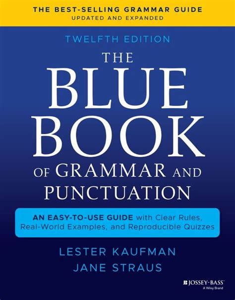 تحميل كتاب the blue book of grammar and punctuation