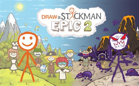 تحميل لعبة draw a stickman epic