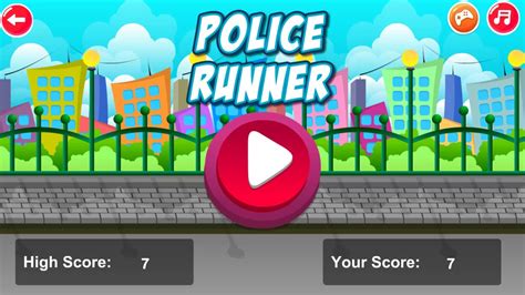 تحميل لعبة police runner