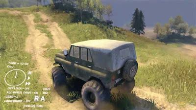 تحميل لعبة spintires مع السيارات بدون كرت شاشا