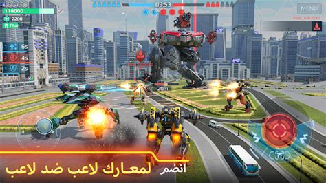 تحميل لعبة war robots مهكرة