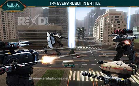 تحميل لعبة war robots مهكرة 2019