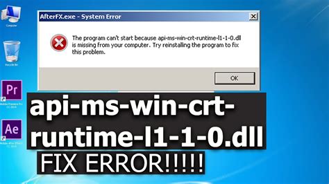 تحميل ملفapi ms win crt runtime l1 1 0dll missing