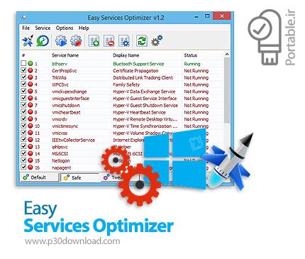 تحميل وشرح برنامج easy service optimizer لتعطيل الخدمات الغير مستعملة