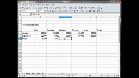 تحميل liber office calc