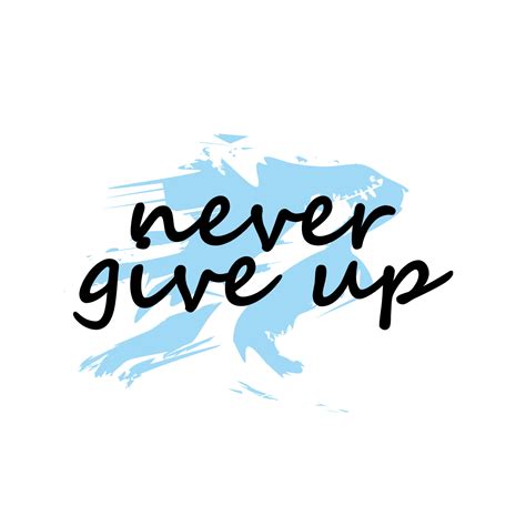 تحميل never give up