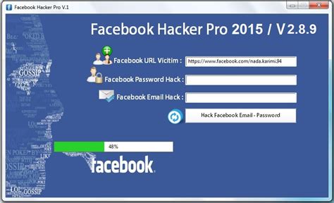 تحميل password fb hacker pro