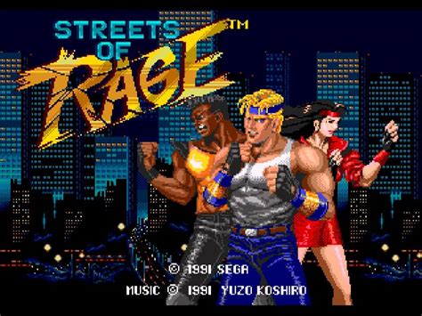 تحميل street of rage 1 sega