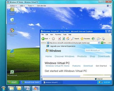 تحميل windows xp mode with virtual pc