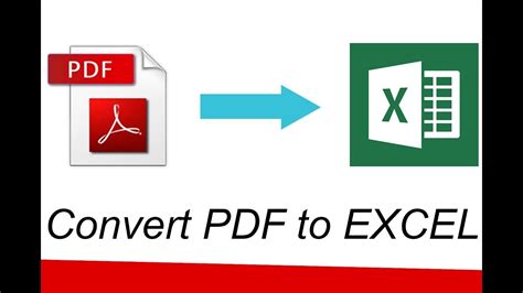 تحويل اكسل الى pdf