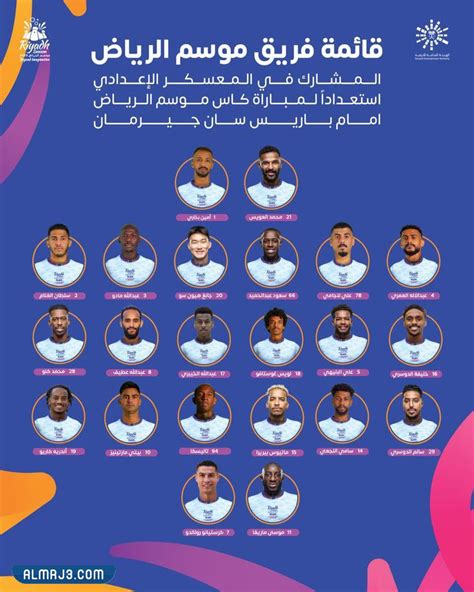 تشكيلة باريس سان جيرمان ضد الهلال والنصر بكأس موسم الرياض 2023، في اللقاء المرتقب الذي سيستضيفه استاد الملك فهد الدولي في الأيام المقبلة