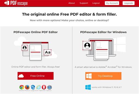 تعديل ملفات pdf باستخدام برنامج pdfescape desktop