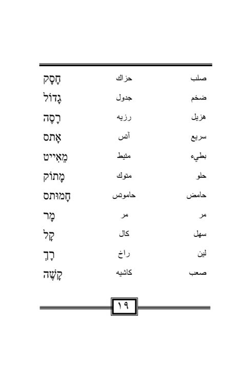تعلم العبرية بدون معلم pdf