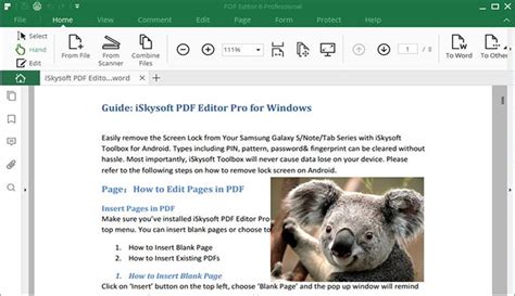 تفعيل برنامج iskysoft pdf editor 6 professional