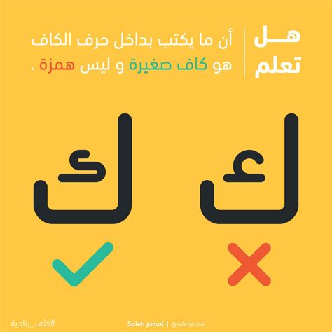 حرف الكاف واحد من حروف اللغة العربية