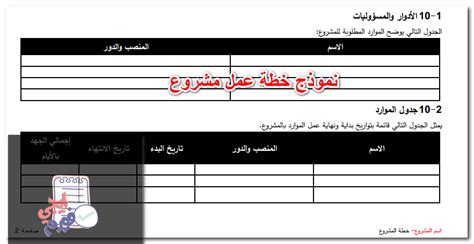 خطة عمل مشروع منتجات طبيعية pdf