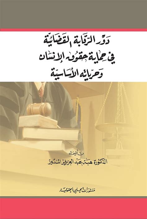 دور القضاء في حماية حقوق الإنسان pdf