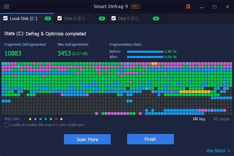 شرح تحميل وتفعيل smart defrag report