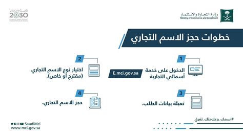 طريقة حجز اسم تجاري في وزارة التجارة بالخطوات